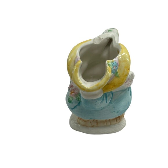 Mercuries Bunnies Creamer & Sugar 1994 Tea Party Childs Easter Decor Vintage - Picture 4 of 16